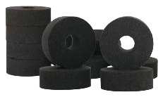 Hookah charcoal round discs in three sizes